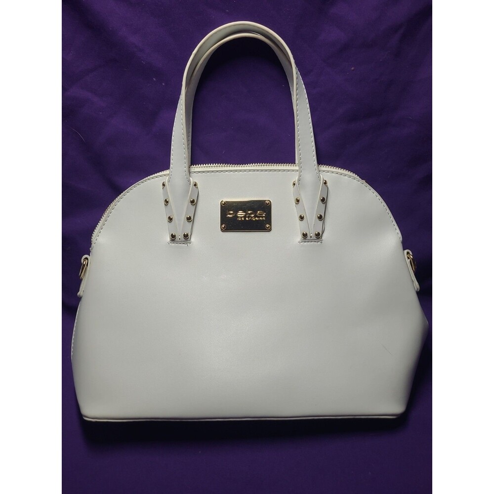 Bebe Handbag Crossbody White Clairee Dome